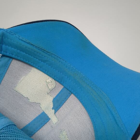 Idaho Gun Tree Trucker Hat Blue One Size Adjustable Embroidered Mesh Back - Picture 8 of 9